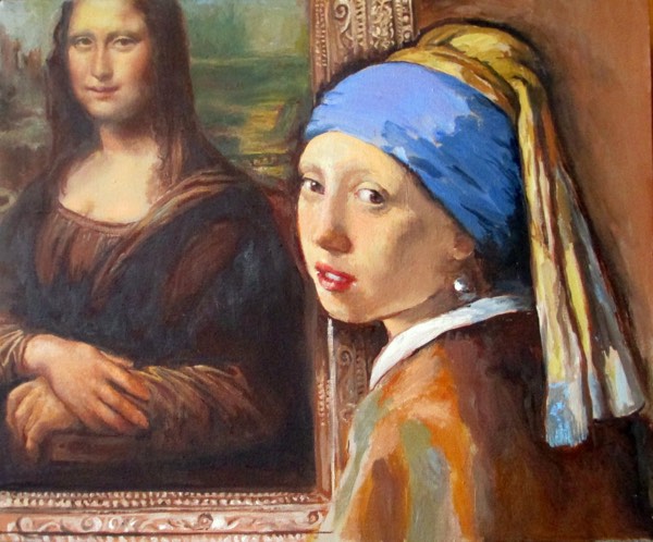 The Docent at The Louvre